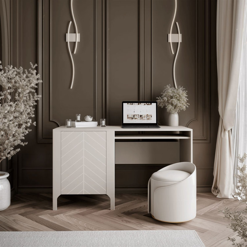 Standing Desk, Ivory