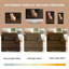132.3 " Corduroy Sofa-823862158
