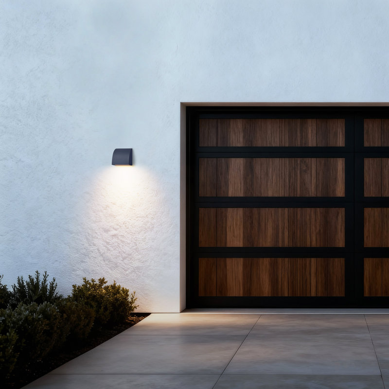 Slope LED Wall Sconce with Minimalist Aluminum Design, 3-CCT Selectable, Dimmable, Dark Sky Friendly, Wet Rated, ADA Compliant