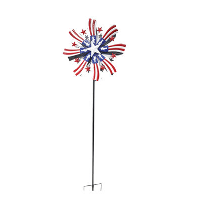 Kalimah Weather Resistant Iron Patriotic Rotator