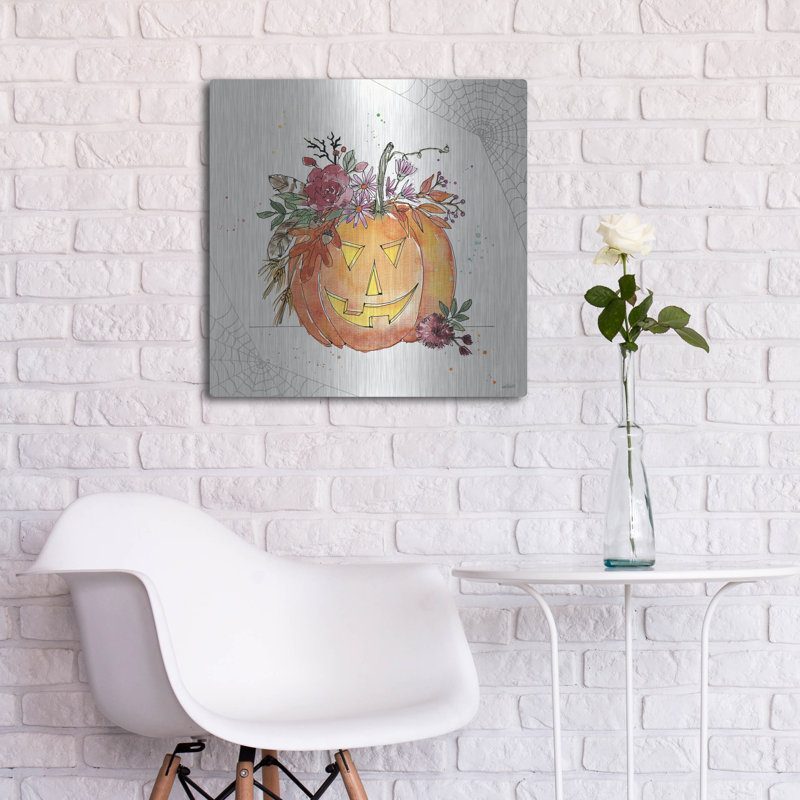 «Spooky Style 7» par Anne Tavoletti, art mural en métal, H 24 po x l 24 po