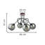 Bernadett Glass Semi Flush Mount-946302854