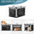 Dediu Collapsible Pet Soft-Sided Crate with 2 Doors-1012792245