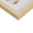 Natural Capiz With Gold Foil 2-Piece Shadowbox Wall Decor Set, Capiz Shells Shadowbox Set 
