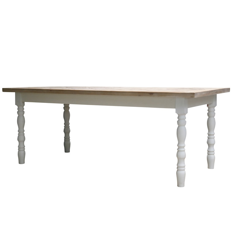 Colonial Solid Wood Base Dining Table