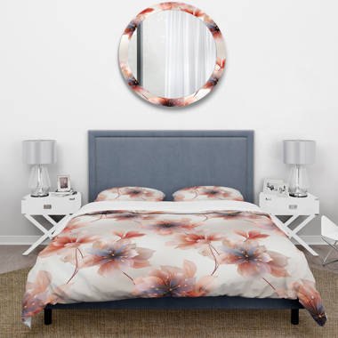Ebern Designs Diarte Floral Comforter Set & Reviews