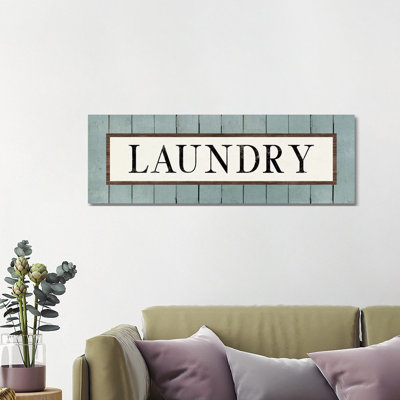 Laundry by Gigi Louise - Wrapped Canvas Panoramic Print