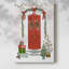 Festive Front Door II sur impression sur toile-1585873115