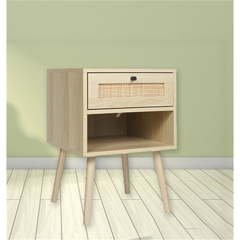 Table de chevet 1 tiroir en bois