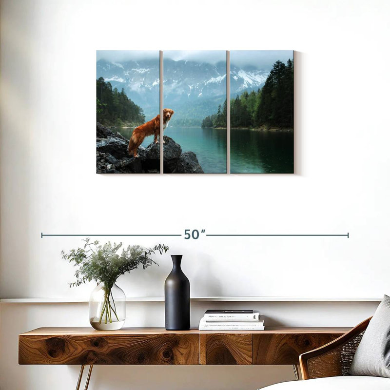 Brampt Nova Scotia Retriever, 20" H x 33" W