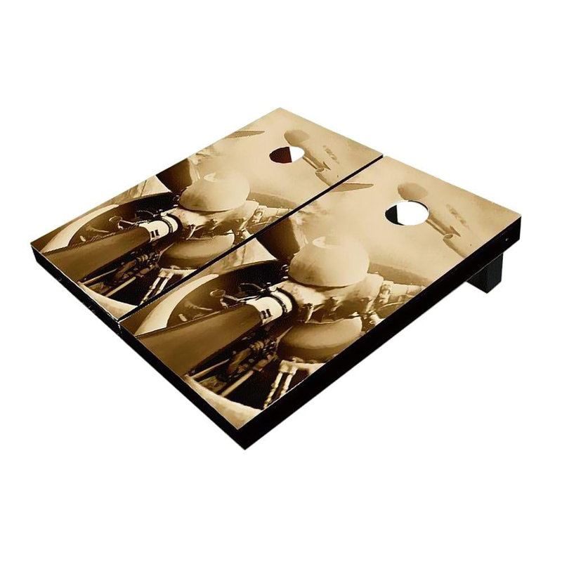 Planches cornhole rétro 2 pi x 3 pi