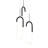 Dimmable LED Modern Linear Chandelier-1975064370