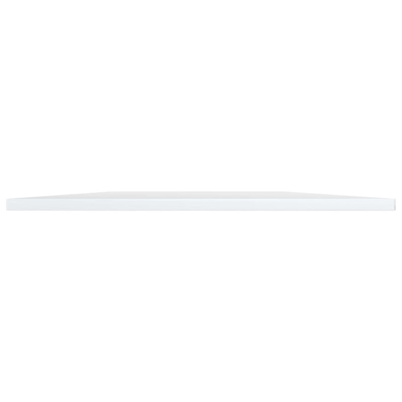 Tablettes flottantes étagères murales, Gris béton, H 0,6 po x l 31,5 po x P 19,7 po