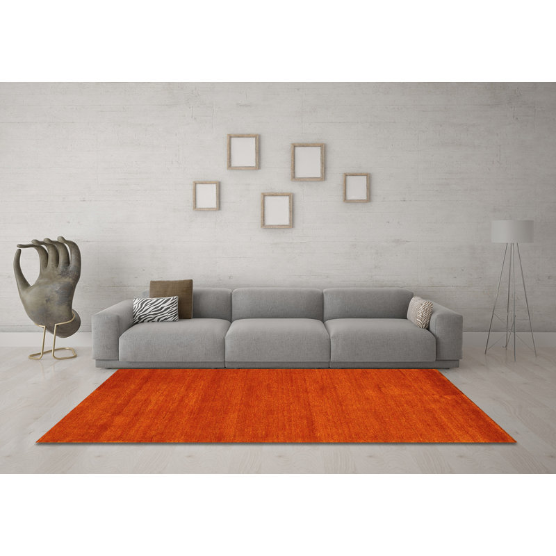 Performance Striped Indoor Rug, Square 7'