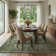 Watte Vintage Floral Border Washable Area Rug with Non-Slip Backing for Living Room & Bedroom