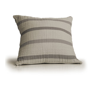 Farm to Home Horizon Organic Decorative Pillow, Soft Reversible Cotton