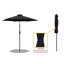 Parasol de table d'extérieur 7,5 pi Chittenden-816782005-893486689