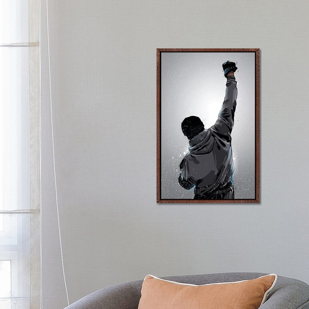 Leinwandbild - Grafikdruck „Rocky Win” von Nikita Abakumov