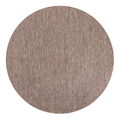 Abderus Light Brown Indoor Area Rug