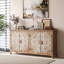 Buffet d'appoint 60 "avec 4 portes pour l'entrée, le salon, la chambre à coucher et la salle à manger