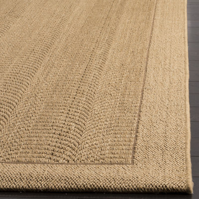 Tapis géométrique en jute et sisal Chateaux