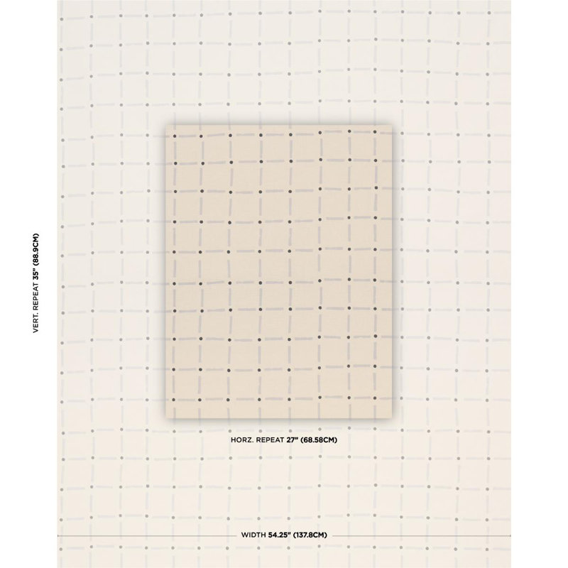 Grille Schumacher X Caroline Z Hurley, Bleu