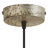 6.8''W 1-Light Virgnia Metal and Glass Pendant