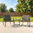 3-Piece  Outdoor Patio Conversation Rocking Set With Table，Seating Group-1398740742