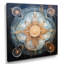 «Mystical Blue Flower - Boho Mandala», reproduction d'art-1448169532-1448169533