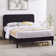 Auxter Upholstered Platform Bed Frame with Adjustable Headboard No Box Spring Needed
