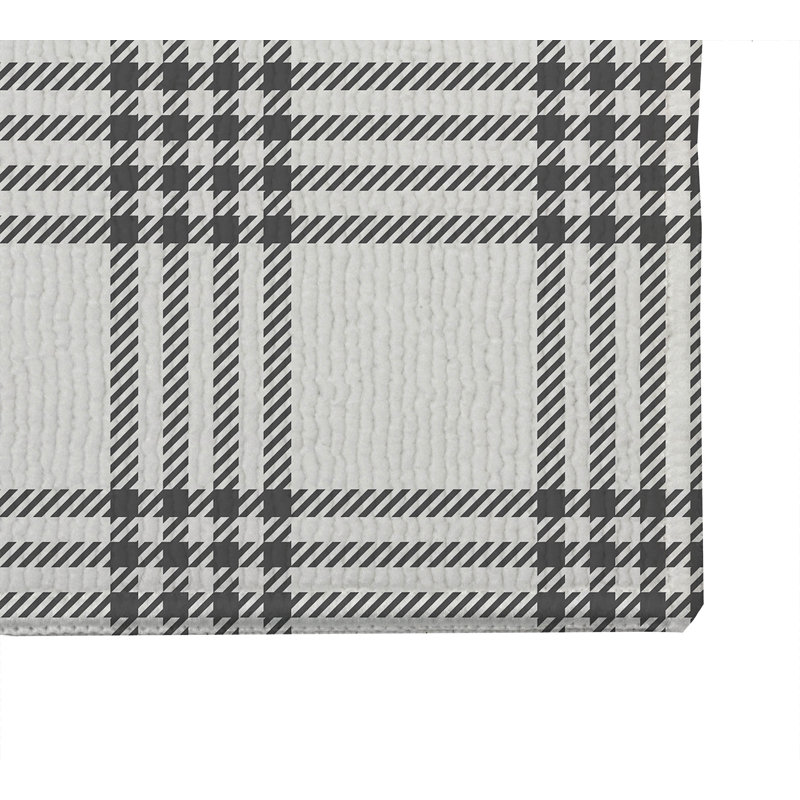 Paillasson Christopher, L 21 po x L 34 po, Ivoire/gris anthracite
