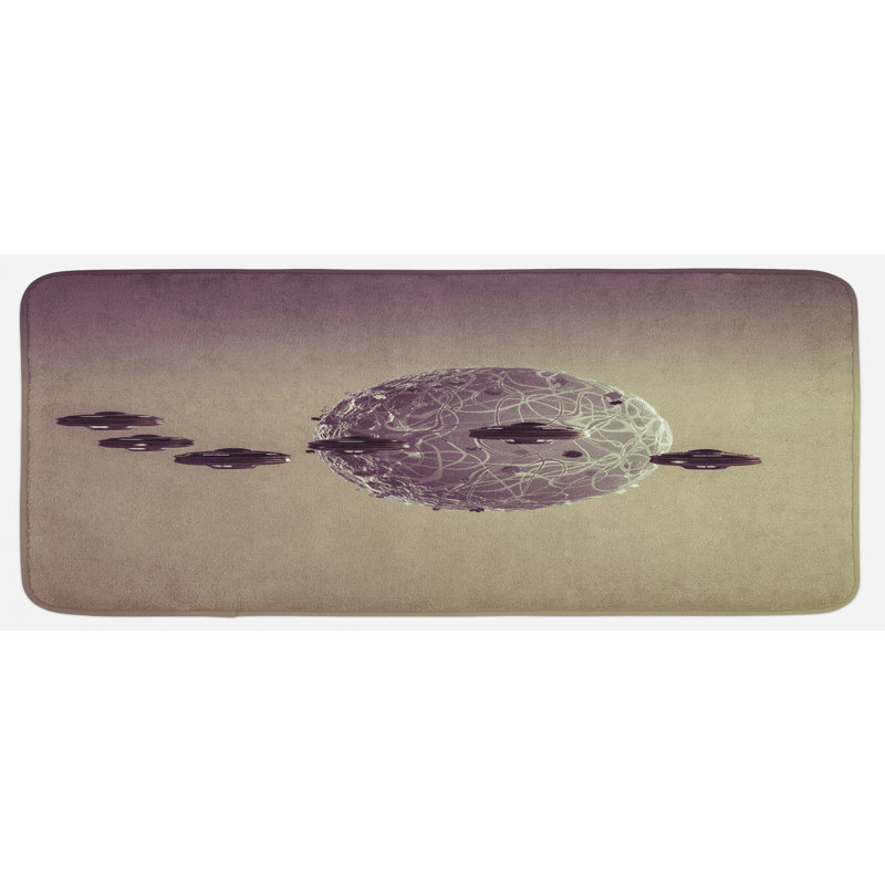 Tapis de cuisine galaxy