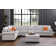 Kew Gardens Modular Corner Sectional with Ottoman