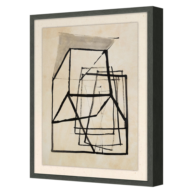 «Formudes 3» par PC Ngo - peinture à cadre unique, H 40 po x l 30 po