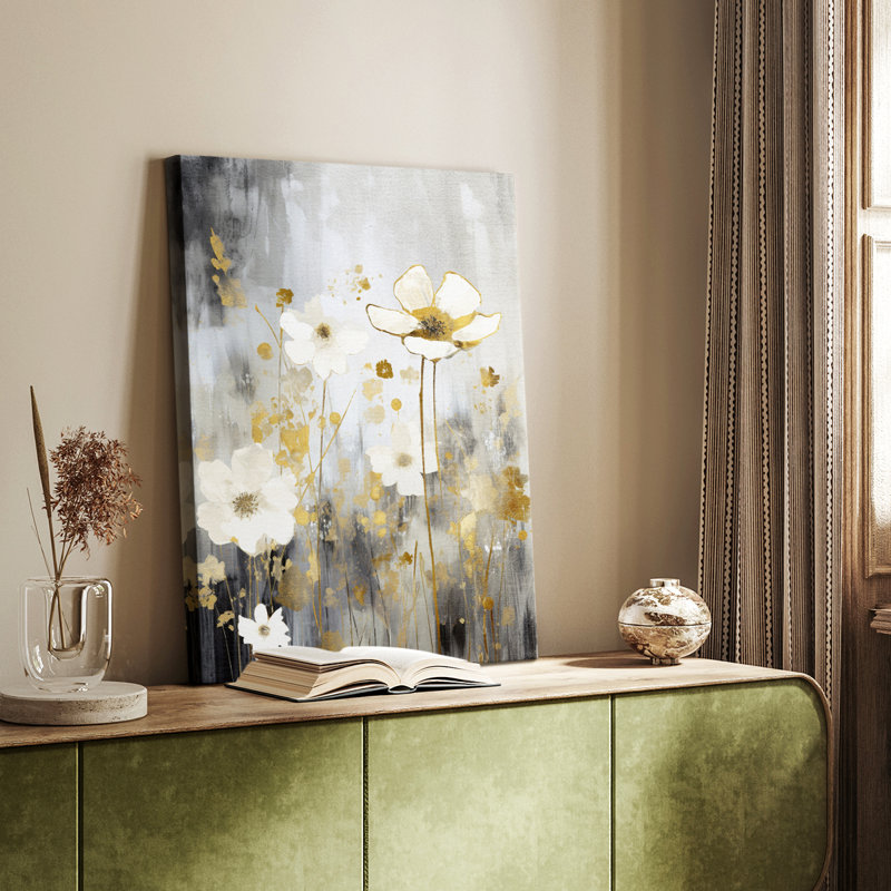 FLORAL Series CDVI - Gallery Cavas sur mesure, H 48 po x l 32 po
