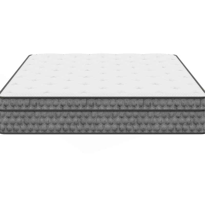 Literie de 11 po à sensation moyenne, gel frais, blanc pour un sommeil réparateur Matelas avec sommeil optimal, 11.29"