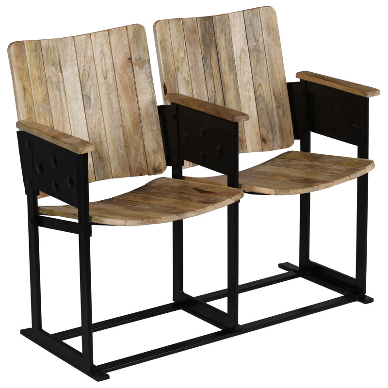 Adalina Steel Garden Bench