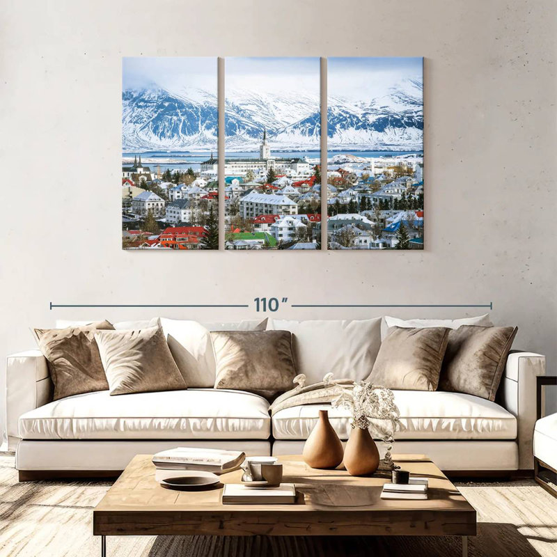 Sebbie Reykjavik, 48" H x 74" W