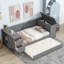 Lit de jour avec accoudoir de rangement et station de charge-1761960122