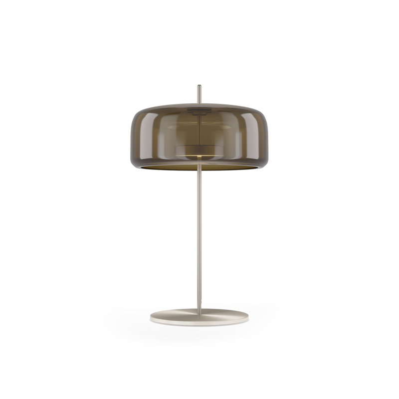 Jube Table Lamp P Old Green Transparent Matt Steel L2415 Ul, Burned Earth Transparent, Matte Steel, 26" H x 15" W x 15" D