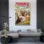 «Bills Wild West Show», reproduction d'art sur toile: un groupe d'experts mexicains-1164515857