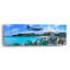 «Happy Landings On St Maart» par Steve Vaughn, art mural en verre acrylique-210543817