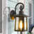 Basile Metal and Glass Wall Light