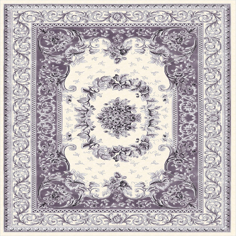 Stylish Hall Carpet (3.3 x 6.6 ft), 100% Polyester, 0.3 in Pile Height | Antibacterial, Non-Slip PVC Felt Dot Underside | Machine Washable, 3D Digital Print, Durable & Easy to Clean | Perfect for Entryway & Living Areas