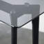 Achouhada 90cm Glass Top Console Table-683651133