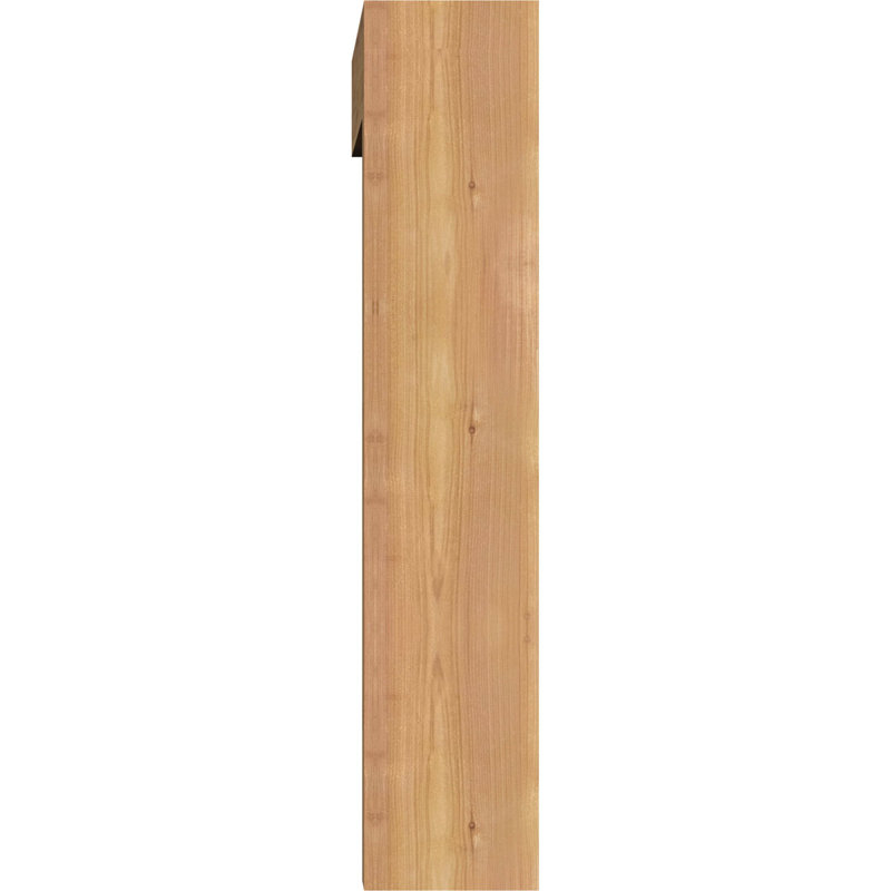 Merced Block Offset Brace Bracket, 28 x 24, 5 1/2"W Western Red Cedar (Smooth)