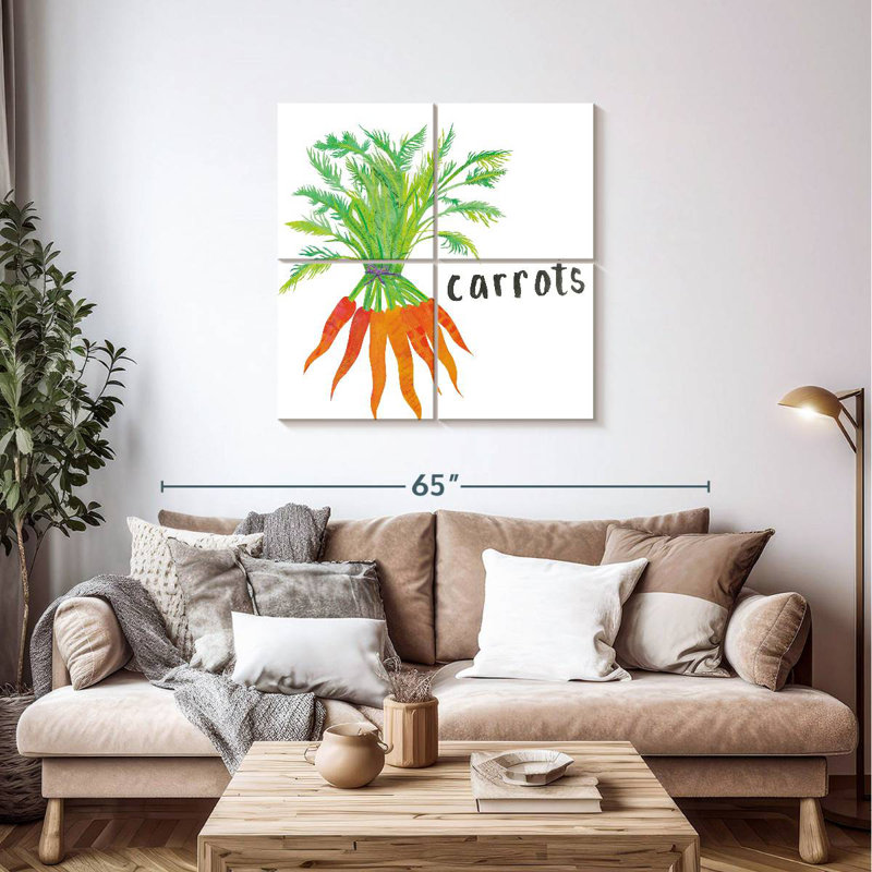 Yarlin Kitchen Garden IV, 38" H x 38" W