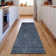 Premium Machine Washable Prisco Blue Rug