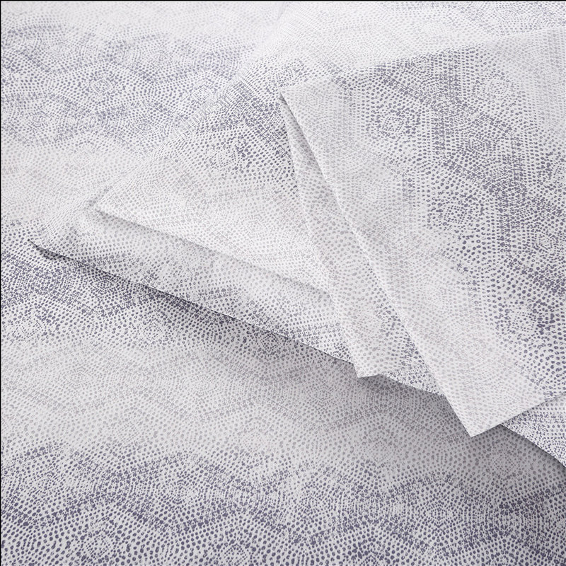 Ensemble de draps 100% coton à densité de tissage 300 fils Kalahari, Drap pour très grand lit californien + drap-houss
