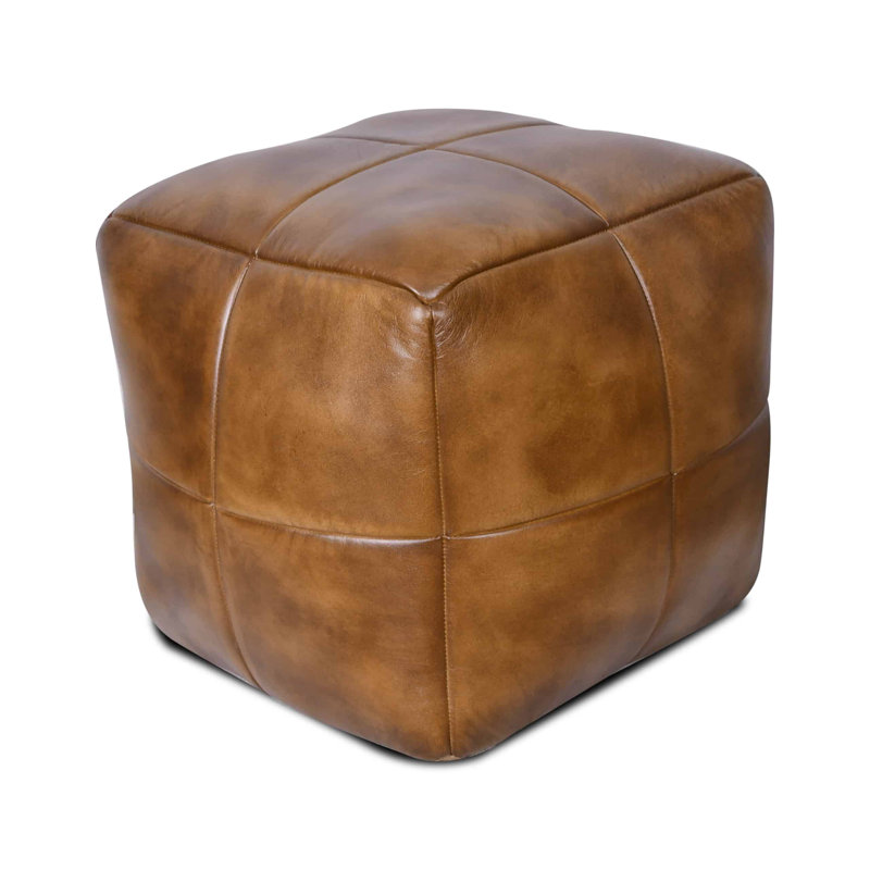 Shareen Accent Stool, Brown